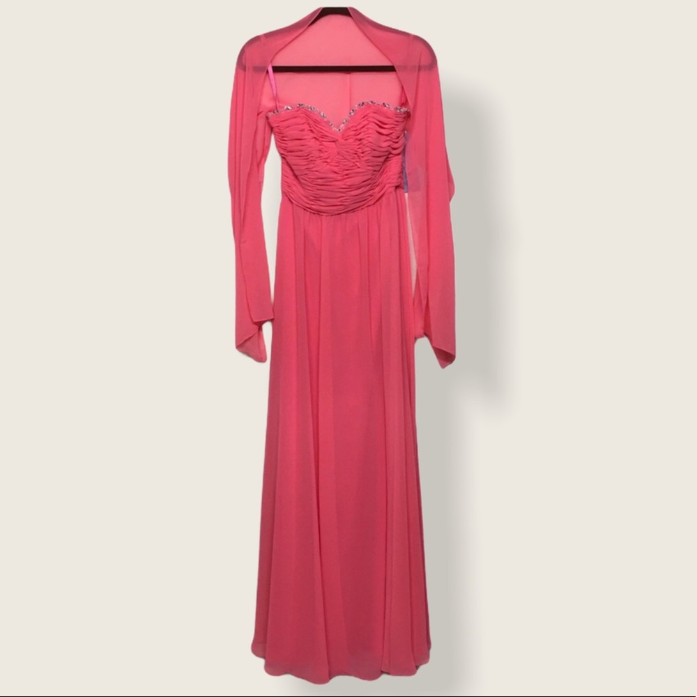 Mari Lee Chiffon Bridesmaid Dress